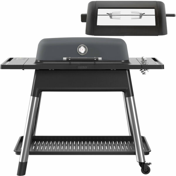 Furnace Kaasugrilli + Rotisserie, Matt Graphite