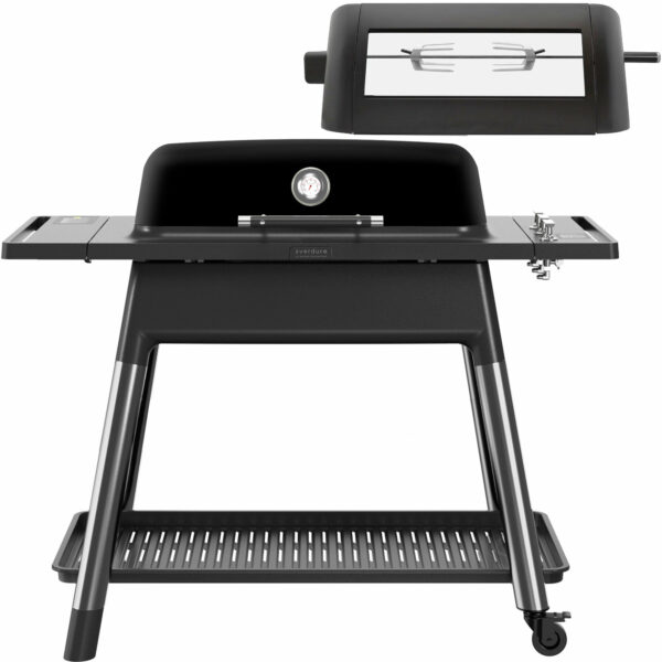 Furnace Kaasugrilli + Rotisserie, Matta Musta